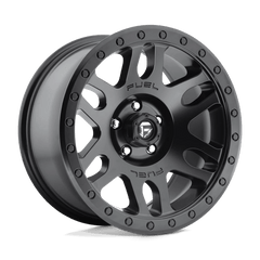 18X9 MATTE BLACK 07MM Fuel 1PC Wheel