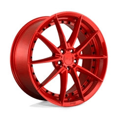 20X10.5 CANDY RED 40MM Niche 1PC Wheel