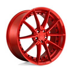 20X10.5 CANDY RED 40MM Niche 1PC Wheel