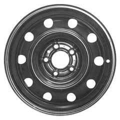 16x6.5 Steel Wheel - Black