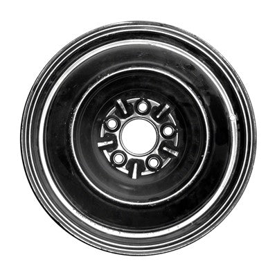 16x4 Steel Wheel - Black