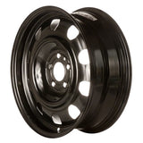 17x6.5 Steel Wheel - Black