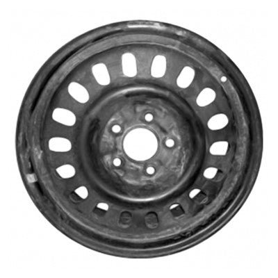 16x6.5 Steel Wheel - Black