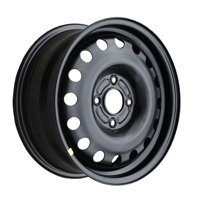 15x6 Steel Wheel - Black