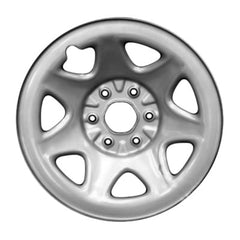 17x8 Steel Wheel - All Painted Silver