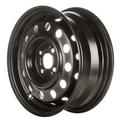 15x6 Steel Wheel - Black