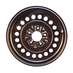 15x6 Steel Wheel - Black