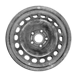 15x6 Steel Wheel - Black