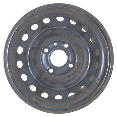 15x6.5 Steel Wheel - Black