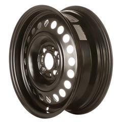15x5.5 Steel Wheel - Black