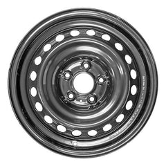 16x6.5 Steel Wheel - Black