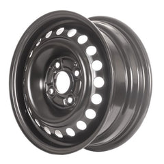 15x6 Steel Wheel - Black