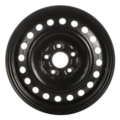 16x6.5 Steel Wheel - Black