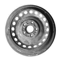 15x6.5 Steel Wheel - Black