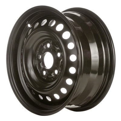 15x6.5 Steel Wheel - Black