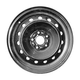 16x6.5 Steel Wheel - All Painted Black