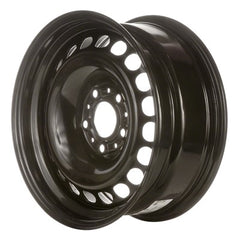 16x7 Steel Wheel - Black