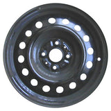 15x6 Steel Wheel - Black