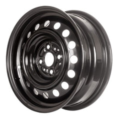 15x6 Steel Wheel - Black