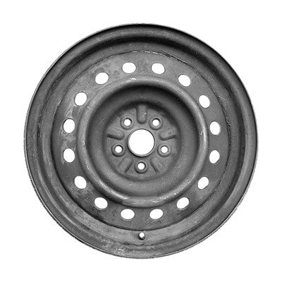 16x6.5 Steel Wheel - Black