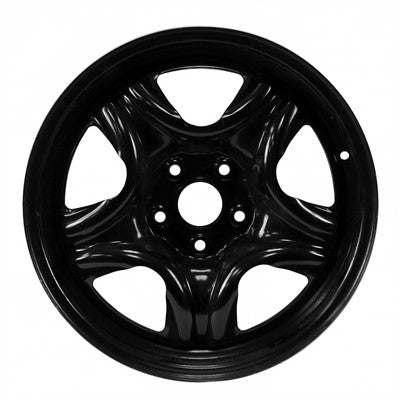 17x6.5 Steel Wheel - Black