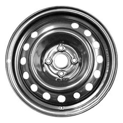 15x5.5 Steel Wheel - Black