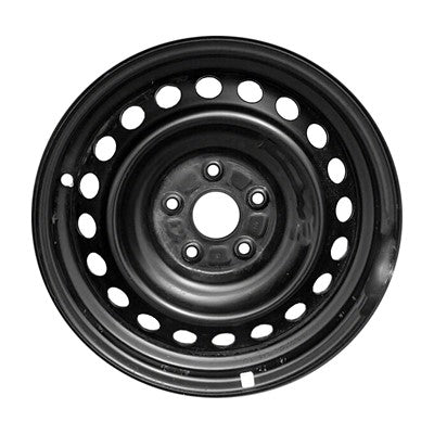 16x7 Steel Wheel - Black