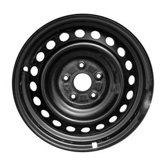 16x7 Steel Wheel - Black