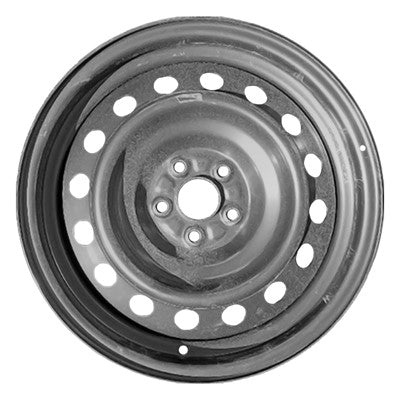 16x7 Steel Wheel - All Painted Black