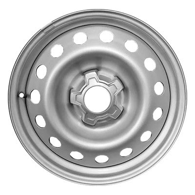 17x7 Steel Wheel - Silver