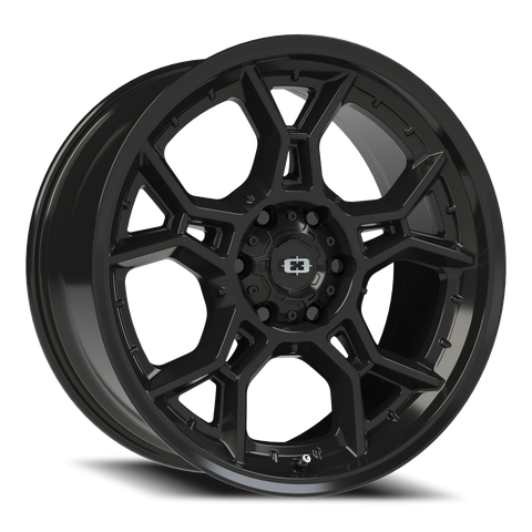 20X9 Gloss Black wheel with bolt pattern of 6-5.5 (6-139.7)