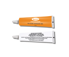 Burco - Driver Side View Mirror Heated For Heated Subaru Tribeca Lh Flat - 4229H (Glass Only - Backing Plate not Included) with 6 X 6 Microfiber Cloth & SILICONE - 1 2 OZ TUBE