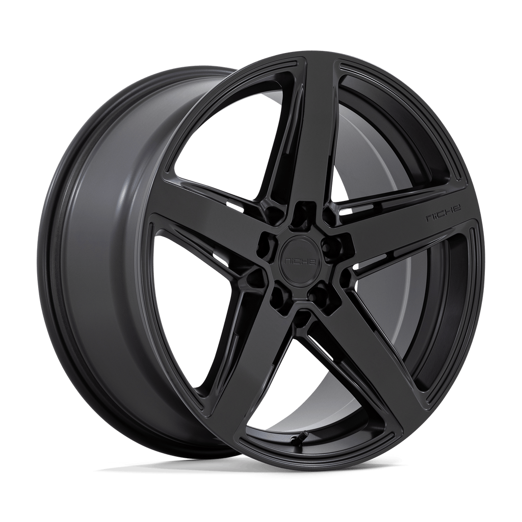 20X9.5 MATTE BLACK 35MM Niche 1PC Wheel