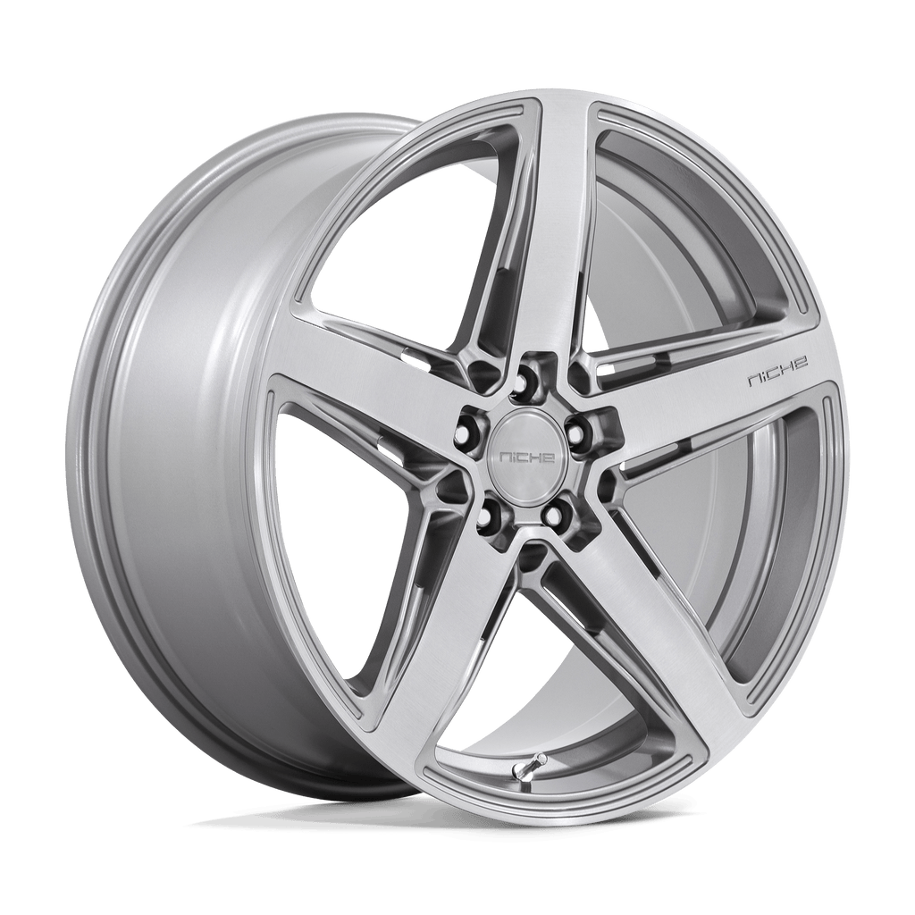 20X9.5 ANTHRACITE BRUSHED FACE TINT CLEAR 35MM Niche 1PC Wheel