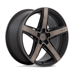 20X9 MATTE BLACK WITH DOUBLE DARK TINT FACE 35MM Niche 1PC Wheel