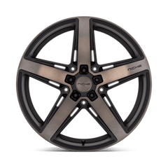 20X9.5 MATTE BLACK WITH DOUBLE DARK TINT FACE 35MM Niche 1PC Wheel