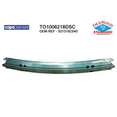 FRONT BUMPER IMPACT BAR -  FOR USE WITHOUT ADAPTIVE CRUISE -  MADE OF