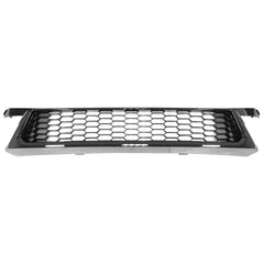 FRONT BUMPER COVER GRILLE -  BRIGHT BLACK FINISH -  MADE OF PP  PLASTIC
