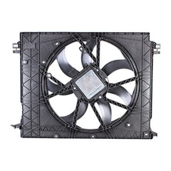 RADIATOR AND CONDENSER FAN ASSEMBLY WITH ONE BIG FAN -  2.5 LITER L4
