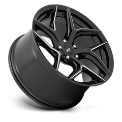20X9 GLOSS BLACK MILLED 35MM Niche 1PC Wheel