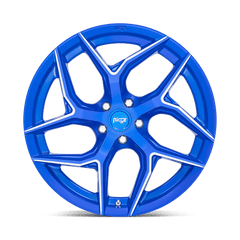 20X9 ANODIZED BLUE MILLED 35MM Niche 1PC Wheel