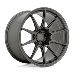 18X9.5 MATTE GUNMETAL 25MM TSW Wheel