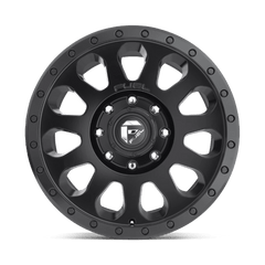 16X8 MATTE BLACK 15MM Fuel 1PC Wheel