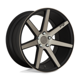 20X9 MATTE BLACK MACHINED 35MM Niche 1PC Wheel