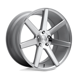 20X9 GLOSS SILVER MACHINED 35MM Niche 1PC Wheel