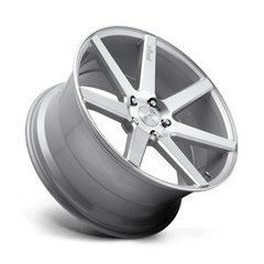 20X9 GLOSS SILVER MACHINED 35MM Niche 1PC Wheel