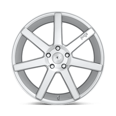20X10.5 GLOSS SILVER MACHINED 30MM Niche 1PC Wheel