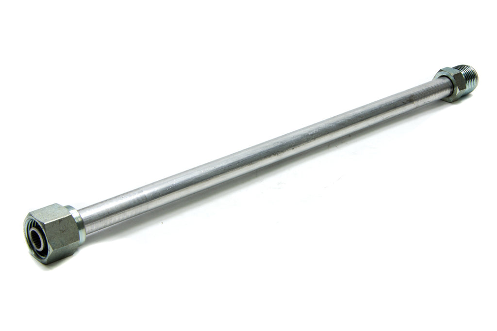 Refrigerant Hard Line, U-Bend Em, 12 in Long, 8 AN Male O-Ring / Female O-Ring Fittings, Aluminum, Natural, Each