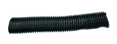 Air or Brake Duct Hose, 2 in Diameter, 10 ft, Plastic, Black, Each