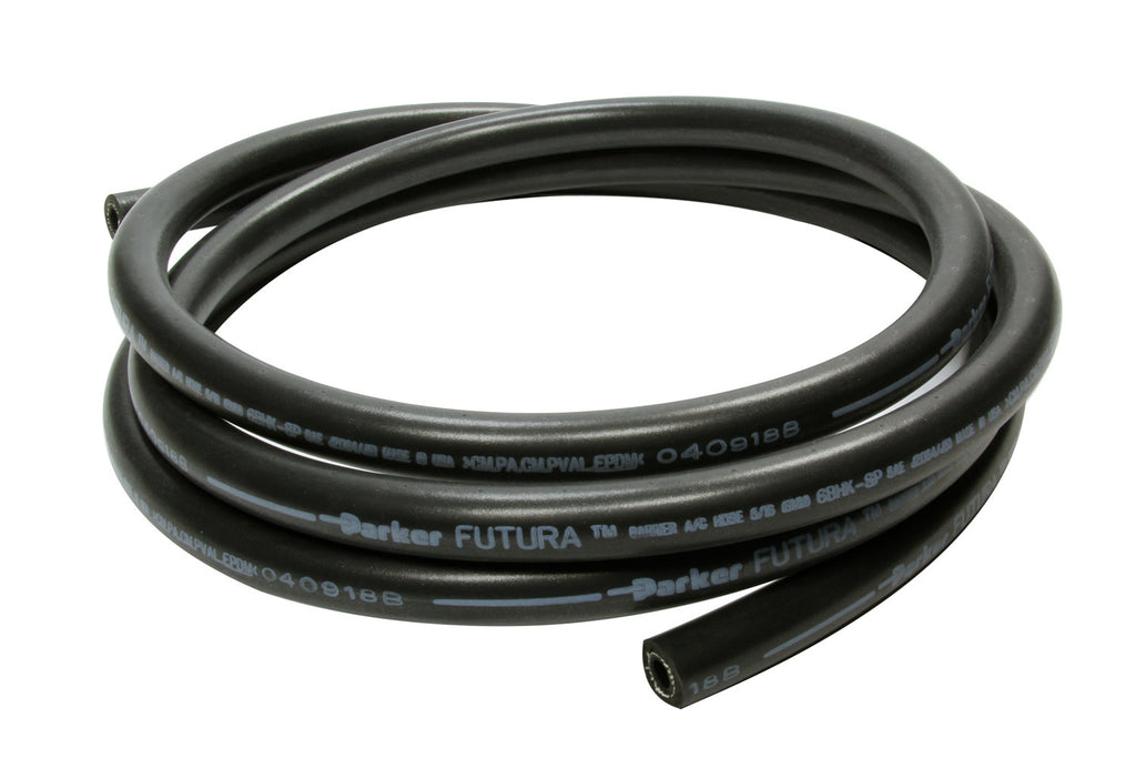 Hose, AC Refrigerant, 8 AN, 10 ft, Rubber, Black, Each